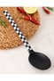 Black Silicone-Tip Spatula - Fire-Resistant and Non-Stick - 1 Piece - 4