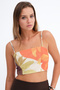 Patterned Bustier A02367 - 2