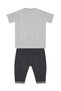 Cool Animals Black Boys Summer T-Shirt Capri Shorts Set - 4