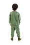 Boys' Winter Animal-Print Khaki Long-Sleeve 2-Piece Sweatsuit Set, Ages 2–6 - 3