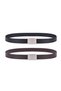 Brown - Black 2-Piece Women's Belt Pin Buckle Practical Use