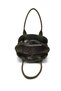 Women's Khaki Suede Long Strap Hand and Shoulder Bag - 6