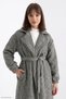 Herringbone Mint Stamp Coat - 3