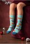 Children's 3-Pack Cotton New Year's-Themed Boxed Ankle Socks - 3