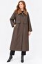 Trench Coat with Detailing at the Collar