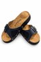 Women's Navy Blue Orthopedic Daily Slipper with Arch Support for Heel Spurs (Bone Spur Detail) - 9