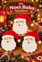 3 Pieces of Santa Claus Ornaments, Felt Christmas Santa Claus, 10 Cm.