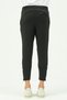 Men's Zippered Sweatpants with Back Pockets 854 Black - 6