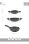 Verona Granite 3-Piece Pan Set (1618cm Pan, 24cm Frying Pan) - 4