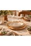 Large Custom-Designed Wooden Serving Tray and Bamboo Platter, 26 CM - 3
