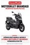 Voge SR4 Maksi 350 Rear Bag-Compatible Cover (BLACK WITH RED TRIM) Motorcycle Cover, Motorcycle Tent, Motorcycle Cover, Top Case Compatible - 2