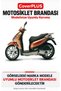 Piaggio Carnaby 200 Rear Bag-Compatible Cover (BLACK WITH RED TRIM) Motorcycle Cover, Motorcycle Tent, Motorcycle Cover, Topcase-Compatible - 2