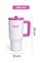H2O60310 Thermal Mug with Straw * 600 mL * Purple - 8