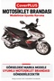 Bisan Teos 125 Motorcycle Cover (BLACK-RED STRIPES) Motorcycle Cover, Motorcycle Tent, Motorcycle Cover, Case - 2