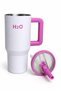 H2O60310 Thermal Mug with Straw * 600 mL * Purple - 6