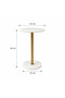 Single Service Table Og-01 Gold - 3