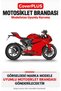 Ducati Panigale R Rear Trunk-Compatible Cover (BLACK WITH RED STRIPES) Motorcycle Cover, Motorcycle Tent, Motorcycle Cover, Top Case Compatible - 2