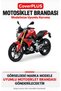 BMW G 310 R Rear Pannier Compatible (Gray with Red Stripes) Waterproof Motorcycle Cover, with Elastic Bands and Carrying Bag - 2