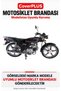 Arora AR 50 Special Motorcycle Cover (BLACK-RED STRIPES) Motorcycle Cover, Motorcycle Tent, Motorcycle Cover, Case - 2