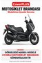Yamaha XMAX 250 ABS Motorcycle Cover (BLACK WITH RED STRIPES) Motorcycle Cover, Motorcycle Tent, Motorcycle Cover, Case - 2