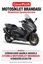 Yamaha Tmax 500 Motorcycle Cover (BLACK WITH RED STRIPES) Motorcycle Cover, Motorcycle Tent, Motorcycle Cover, Case - 2