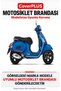 Vespa GT 200 Motorcycle Cover (BLACK WITH RED STRIPES) Motorcycle Cover, Motorcycle Tent, Motorcycle Cover, Case - 2