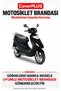 Kymco Movie XL 150 Rear Trunk-Compatible Cover (BLACK WITH RED TRIM) Motorcycle Cover, Motorcycle Tent, Motorcycle Cover, Top Case Compatible - 2