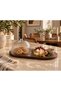 Oval Wooden Stand Cake Dome and Display Stand, Natural Wood, 23x45 - 4