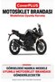 Yamaha Fazer 8 COMPATIBLE Cover (Gray with Red Stripes) Waterproof Motorcycle Cover, with Elastic Bands, Includes Carrying Bag - 2