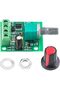 4 قطع من وحدات التحكم في سرعة المحرك DC 12V PWM، 1.8V–12V 2A، وحدات مفتاح سرعة قابلة للتعديل، جهد متغير - 2