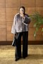 Premium Zipper-Front Plush Fur Jacket for Women: Short Cut, Wide Sleeves, Stylish Faux Fur Coat - 4