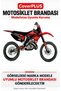 Honda CR 250 Motorcycle Cover (BLACK WITH RED STRIPES) Motorcycle Cover, Motorcycle Tent, Motorcycle Cover, Case - 2