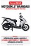 Kanuni Resa 125 Motorcycle Cover (BLACK WITH RED STRIPES) Motorcycle Cover, Motorcycle Tent, Motorcycle Cover, Case - 2