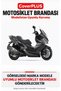 Kymco Xciting VS 400 Motorcycle Cover (BLACK-RED STRIPES) Motorcycle Cover, Motorcycle Tent, Motorcycle Cover, Case - 2
