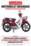 RMG Moto Gusto R 100 COMPATIBLE Cover (GRAY WITH RED STRIPES) Waterproof Motorcycle Cover, with Elastic Bands, Includes Carrying Bag - 2