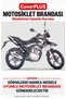 Falcon Wonder 150 Rear Bag-Compatible Cover (BLACK WITH RED TRIM) Motorcycle Cover, Motorcycle Tent, Motorcycle Cover, Top Case Compatible - 2