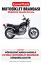 Suzuki GN 250 Motorcycle Cover (BLACK-RED STRIPES) Motorcycle Cover, Motorcycle Tent, Motorcycle Cover, Case - 2
