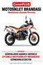 KTM 890 Adventure R COMPATIBLE Cover (Gray with Red Stripes) Waterproof Motorcycle Cover, with Elastic Bands, Includes Carrying Bag - 2