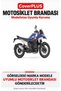 BMW New R 1300 GS Adventure Motorcycle Cover (BLACK WITH RED STRIPES) Motorcycle Cover, Motorcycle Tent, Motorcycle Cover, Case - 2