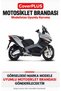 Aprilia SRV 850 ?.E. ABS Motorcycle Cover (BLACK-RED STRIPES) Motorcycle Cover, Motorcycle Tent, Motorcycle Cover, Case - 2
