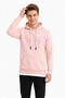 Men's "The End" Printed Hooded Sweatshirt with Kangaroo Pocket for Everyday Wear