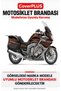 BMW K 1600 GTL Exclusive COMPATIBLE Cover (Gray with Red Stripes) Waterproof Motorcycle Cover, with Elastic Bands, Includes Carrying Bag - 2