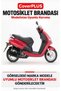 Peugeot Vivacity 125 Motorcycle Cover (BLACK WITH RED STRIPES) Motorcycle Cover, Motorcycle Tent, Motorcycle Cover, Case - 2