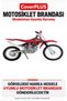 Honda XR 100 R Rear Trunk-Compatible Cover (BLACK WITH RED STRIPES) Motorcycle Cover, Motorcycle Tent, Motorcycle Cover, Topcase-Compatible - 2