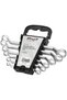 Double Ring Offset Spanner Set - 8 Piece - Wrench Kit with Precision Machined Jaws Ergonomic Ha