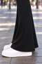 Flared Leggings with Brushed Inside Ruffles—Winter Girls' Casual, Comfortable for Everyday Wear - 5