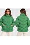 GREEN PUFFER JACKET - 2