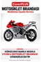 MV Agusta F4R Motorcycle Cover (BLACK-RED STRIPES) Motorcycle Cover, Motorcycle Tent, Motorcycle Cover, Case - 2