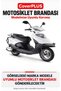 Kuba Zenzero Rear Bag Compatible (Gray with Red Stripes) Waterproof Motorcycle Tent Cover, with Elastic Bands and Carrying Bag - 2