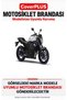 Yamaha XJ 6 (43) Rear Pannier-Compatible Cover (BLACK WITH RED STRIPES) Motorcycle Cover, Motorcycle Tent, Motorcycle Cover, Top Case Compatible - 2